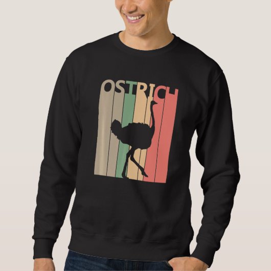 Funny Ostrich Costume Trui (Voorkant)