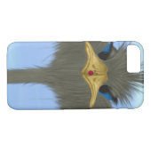 Funny Ostrich George en Cute Ladybug Case-Mate iPhone Case (Achterkant (Horizontaal))