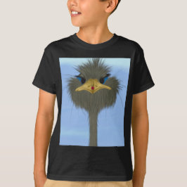 Funny Ostrich George en Cute Ladybug T-shirt