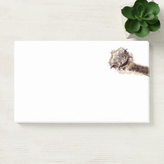 Funny Ostrich Post-it® notes (Kantoor)