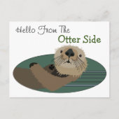 Funny Otter Briefkaart (Voorkant)