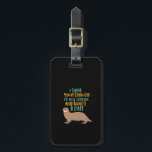 Funny Otter Cartoon Vertrouwd met Dam Beaver Bagagelabel<br><div class="desc">Ik denk dat je me in de war hebt gebracht met iemand die een dam bouwt. Dat is een bever. Vreemd veel koopwaar voor hen die van zee otter en andere schattige dieren houden, genieten van humor, pun, grappen en hete citaten. Perfecte grafische koopwaar voor uw dierentuin of safari reis....</div>