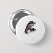 Funny Otter - Just Anotter Day For Otter Lover Ronde Button 5,7 Cm (Voorkant /achterkant)