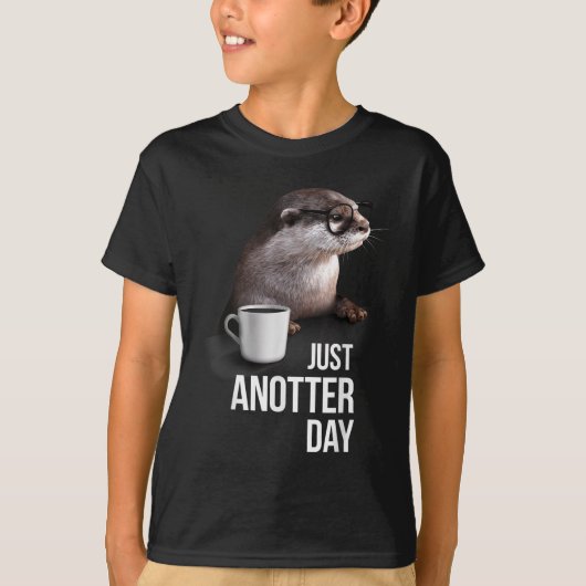 Funny Otter - Just Anotter Day For Otter Lover  T-shirt (Voorkant)