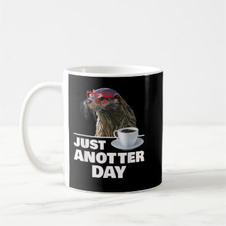 Funny Otter net op de dag van de otter Koffiemok