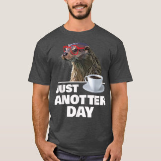 Funny Otter net op de dag van de otter T-shirt