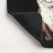 Funny Otter Santa Hat Xmas Otter Lovers Christmas  Muismat (Hoek)