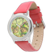 FUNNY OUDE FASHION ST.PATRICK'S DAY CATEGORIE HORLOGE (Gekanteld)