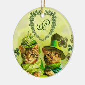 FUNNY OUDE FASHION ST.PATRICK'S DAY CATEGORIE KERAMISCH ORNAMENT (Links)