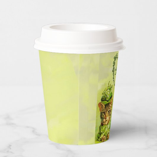 FUNNY OUDE FASHION ST.PATRICK'S DAY CATEGORIE PAPIEREN BEKERS (Rechts)