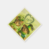 FUNNY OUDE FASHION ST.PATRICK'S DAY CATEGORIE SERVETTEN (Hoek)