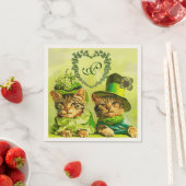 FUNNY OUDE FASHION ST.PATRICK'S DAY CATEGORIE SERVETTEN (Insitu)