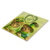 FUNNY OUDE FASHION ST.PATRICK'S DAY CATEGORIE TEGELTJE (Zijkant)