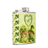 FUNNY OUDE FASHION ST.PATRICK'S DAY CATS MET HEART HEUPFLES (Rechts)