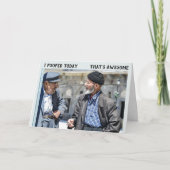 FUNNY OUDE MAN DIE OUDERE BIRTHDAY-KAART WORDT KAART (Voorkant)