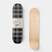 FUNNY OUDE MAN DIE TONGUE SKATEBOARD DECK UITSTEKT (Voorkant)