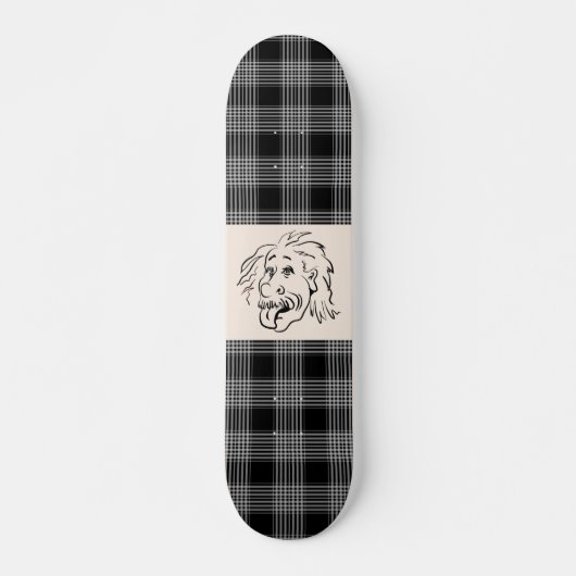 FUNNY OUDE MAN DIE TONGUE SKATEBOARD DECK UITSTEKT (Voorkant)
