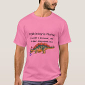 Funny "Ouder/Gepensioneerd" Zuster T-shirt (Voorkant)