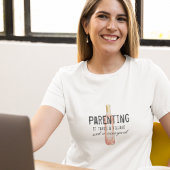 Funny Ouderschap Village and Vineyard Quote T-shirt