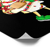 Funny Out Here Looking Like A Snack Christmas Tree Poster (Hoek)