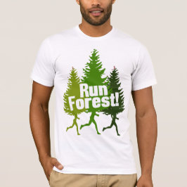 Funny Outdoorsy Run Forest T-shirt