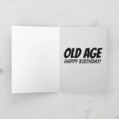 FUNNY OVER DE HILL SARCASTIC BIRTHDAY CARDS KAART (Binnen)