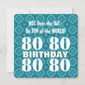 Funny over de Z80D op de heuvel Kaart (Achterkant)