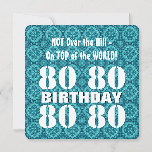 Funny over de Z80D op de heuvel Kaart (Achterkant)