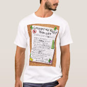 Funny Over the Hill Birtday Gift - Grumpy Old Fart T-shirt (Voorkant)