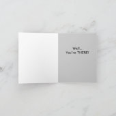 Funny Over the Hill Birthday card Kaart (Binnen)