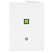 Funny "Over the Hill" Birthday Kaart (Achterkant)