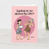 Funny "Over the Hill" Birthday Kaart (Voorkant)