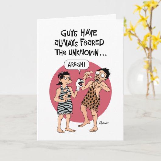 Funny "Over the Hill" Birthday Kaart (Gele Bloem)