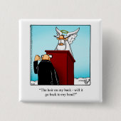 Funny Over the Hill Humor Birthday Button (Voorkant)