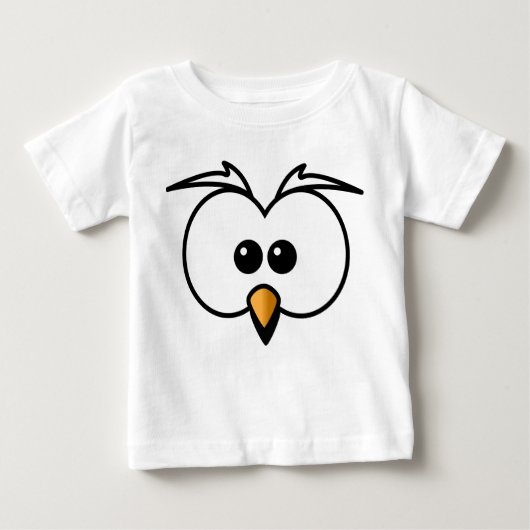 Funny Owl Baby T-shirt (Voorkant)