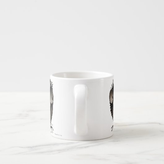 Funny Owl Espresso Kop (Achterkant)