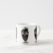 Funny Owl Espresso Kop (Voorkant rechts)