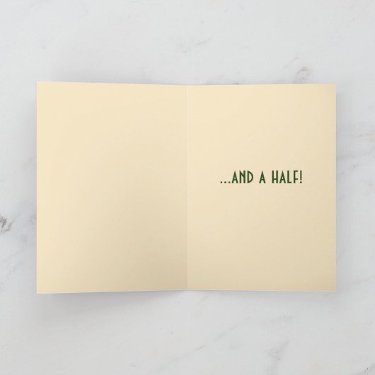 Funny Owl heeft een echte kerst Kaart (Binnen)