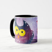 Funny Owl Mok Wrap – Dierenvrienden Mok (Voorkant links)