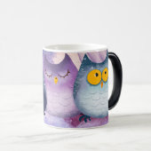 Funny Owl Mok Wrap - Schattigee en hilarische uil (Voorkant rechts)