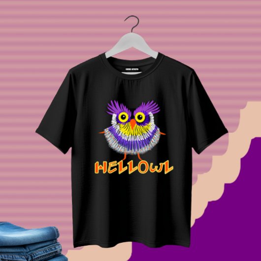 Funny owl t-shirt