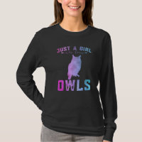 Funny Owls Meisjes is gewoon een meisje dat van ei