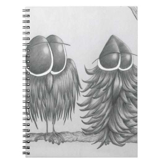 Funny Owls Notitieboek (Voorkant)