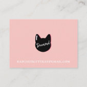 Funny P Appointment | Keukenkat Afsprakenkaartje (Achterkant)