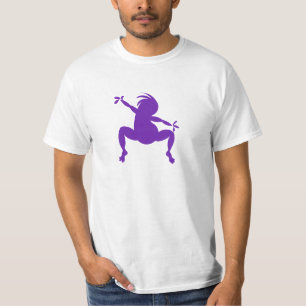 Funny Paarse Dancing Kokopelli T-shirt