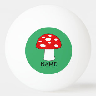 Funny paddenstoel pingpongballen voor tafeltennis