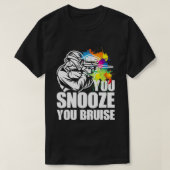 Funny Paintball Shirt, je smeekt je om te buigen T-shirt (Design voorkant)