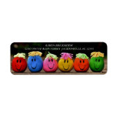 Funny Painted Rocks Return Label (Voorkant)