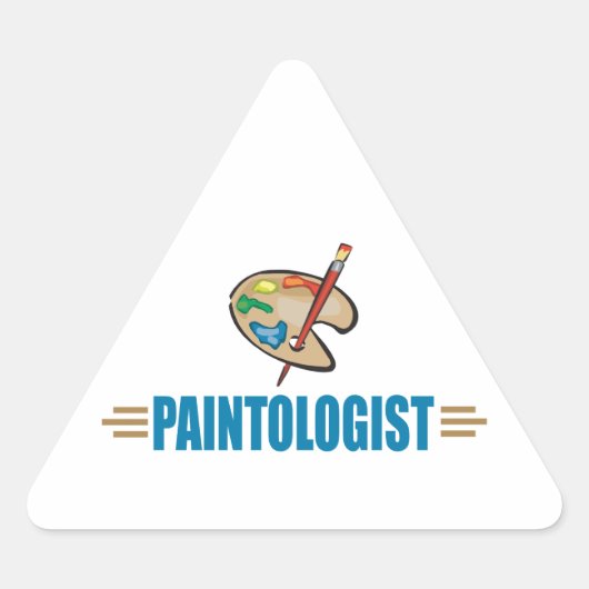 Funny Painter Sticker (Voorkant)