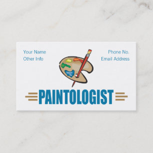 Funny Painter Visitekaartje